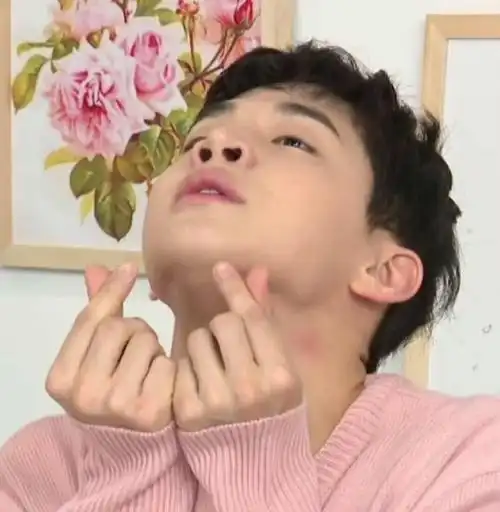 henry给傅园慧鼻孔比心##henry对喜欢的人鼻孔比心