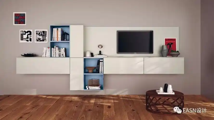 电视背景墙书柜组合定制系列