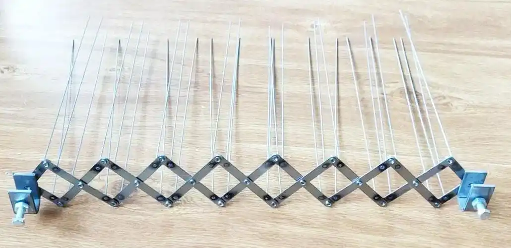 伸缩型防鸟针板不锈钢鸟刺