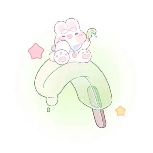 可爱卡通呆萌女孩头像_小红书