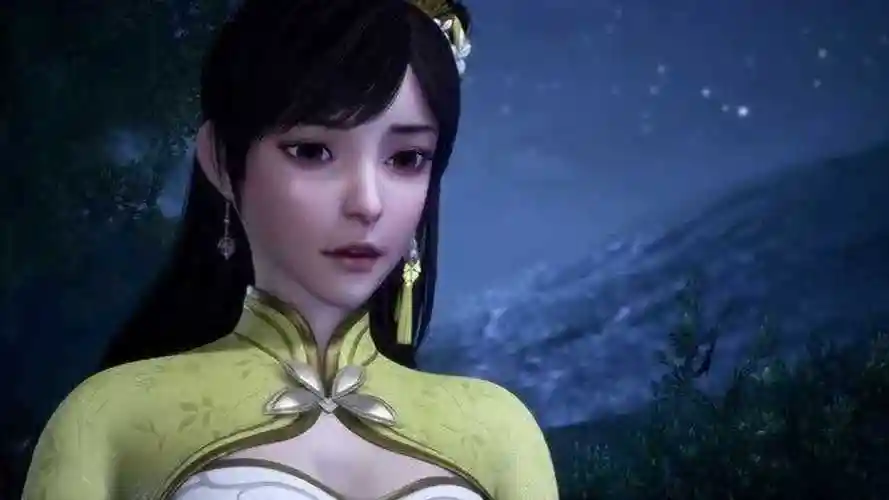 万界仙踪叶嫣然这个奔跑姿势多少有点尴尬