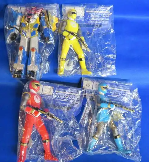 mandarake | banpresto collectable sofubi figure / hurricanger