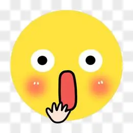 吃惊尖叫表情