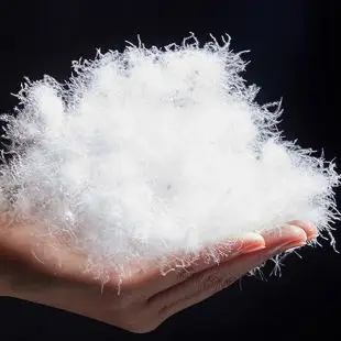 羽绒原料90白鸭绒白鹅绒羽绒服羽绒被床垫枕芯填充 寒羽莱散装 - 爱购
