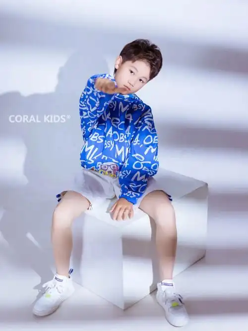 帅气又有型的杂志风儿童潮拍