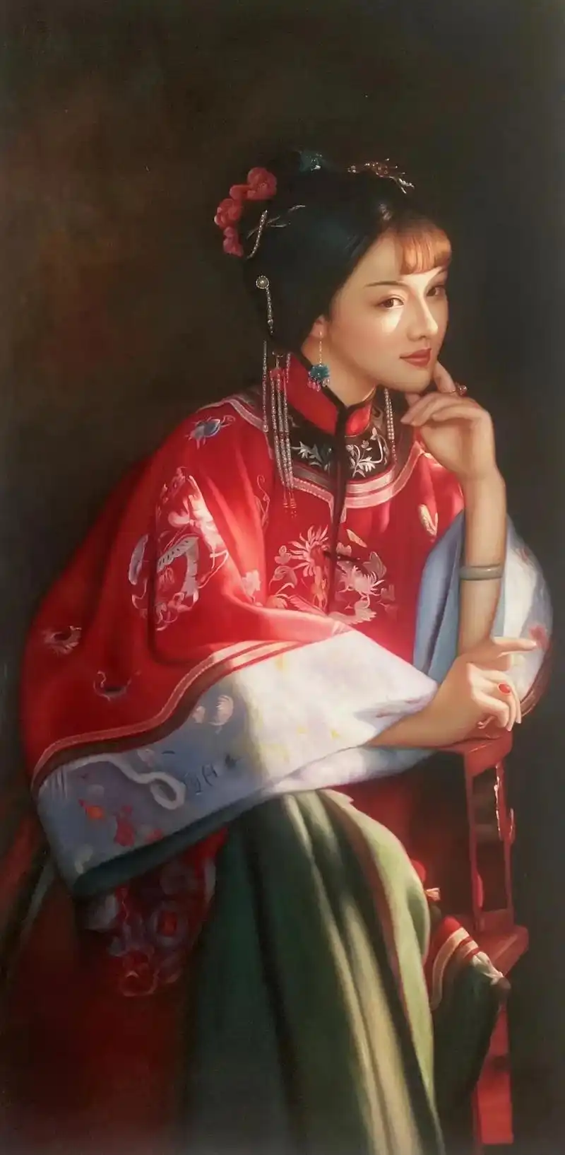 张嘉应油画作品赏析