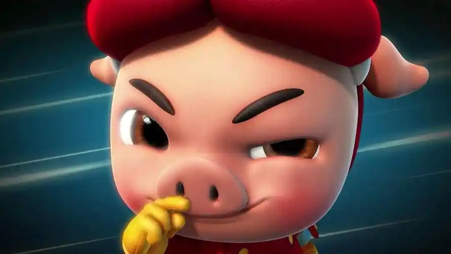 猪猪侠之变身小英雄:猪猪侠意外变身成铁拳虎,被大家当成怪兽