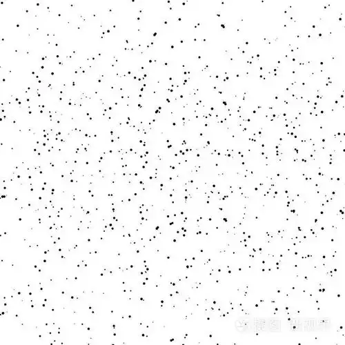 星星点点,点点散落在白色抽象背景矢量插图上