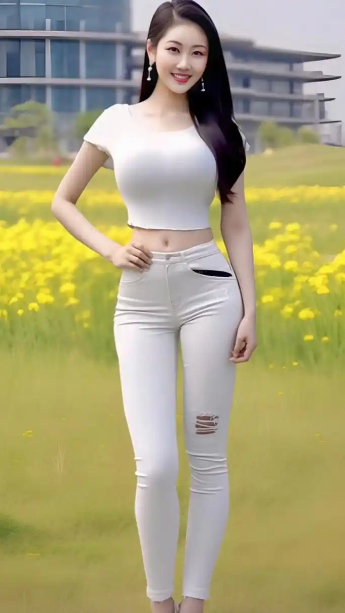 身材苗条女人的样子