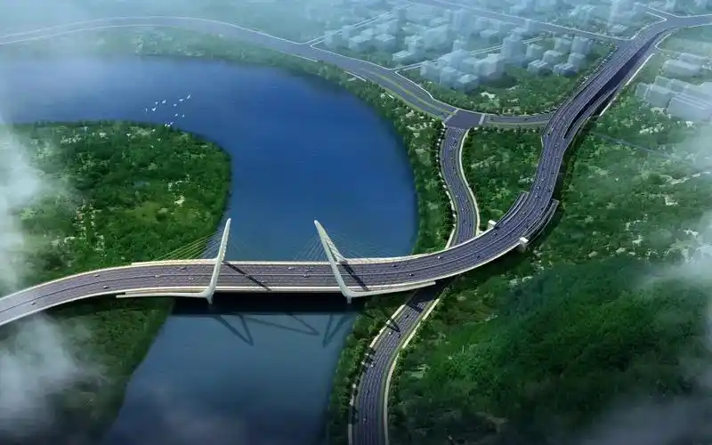 临海伏龙大桥工程建到这力争2023年3月建成