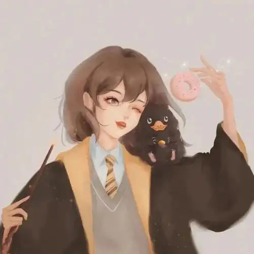 哈利波特宿舍四人闺蜜头像