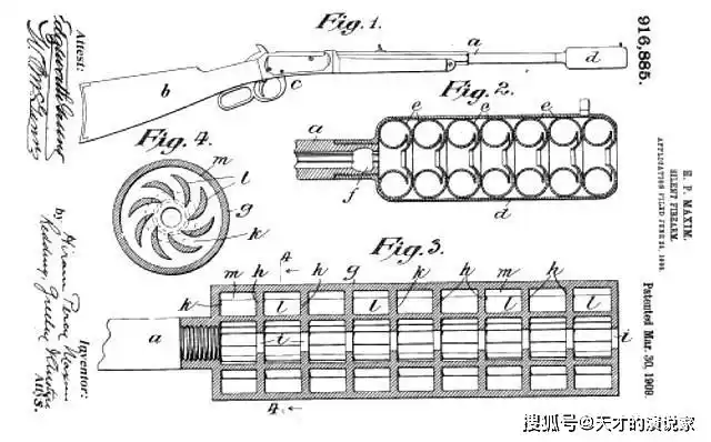 马克沁为了生计发明了重机枪他的儿子为了享受发明了消音器