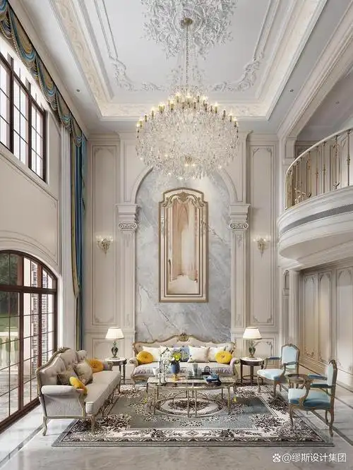 660㎡法式别墅设计浪漫优雅恢弘大气