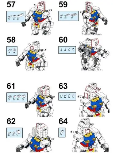 乐高moc高达(阿信版)图纸77零件93分享-下_乐高怎么样_阿信_西瓜