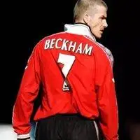 贝克汉姆7号头像 球星贝克汉姆7号球衣头像_微信头像图片大全