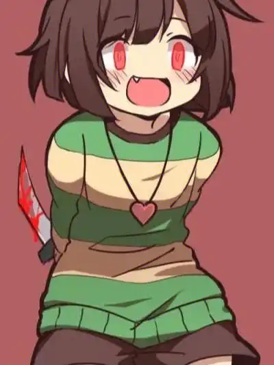 为什么chara同人都是女chara呢#undertale #ut #ut #传说之下 #chara