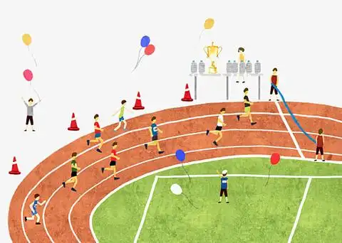 手绘运动场跑道(2212x1580)png彩色卡通跑道奥运会(821x875)png手绘