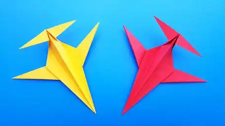 一张纸折小朋友最爱的纸飞机,非常简单,手工diy折纸