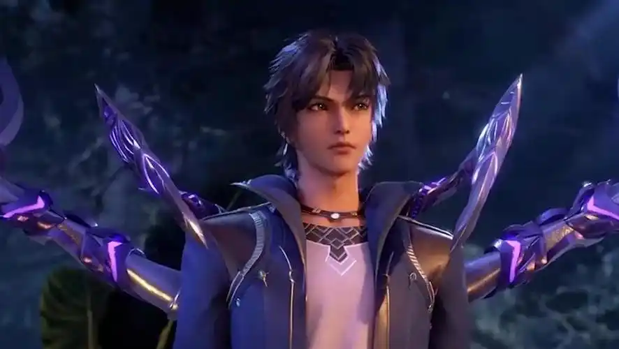 斗罗大陆5年后修罗唐三回归手握蓝银皇昊天锤决战武魂殿