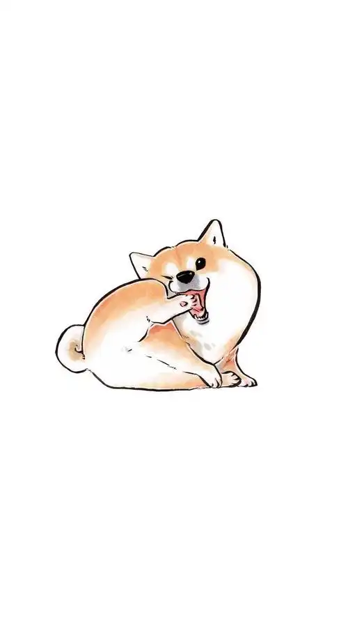 可爱萌系柴犬手机壁纸,卡通,可爱,卡通,萌系,柴犬,手机壁纸,1080x1920