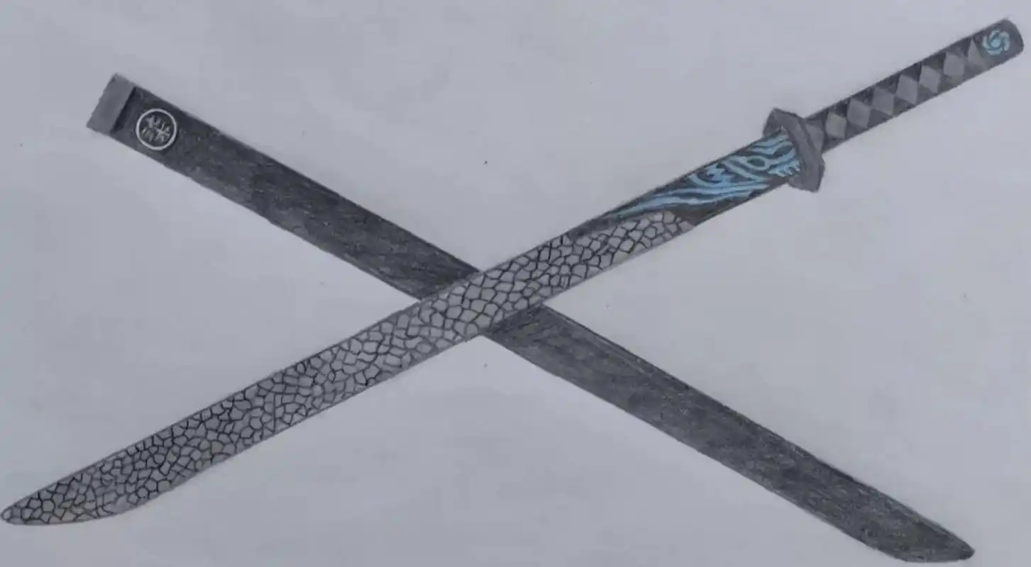 魔刀千刃的画法. 魔刀千刃的画法.