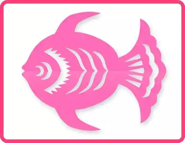 幼儿园剪纸活动幼儿园剪纸作业用彩色卡纸剪几个小金鱼很好玩儿有教程