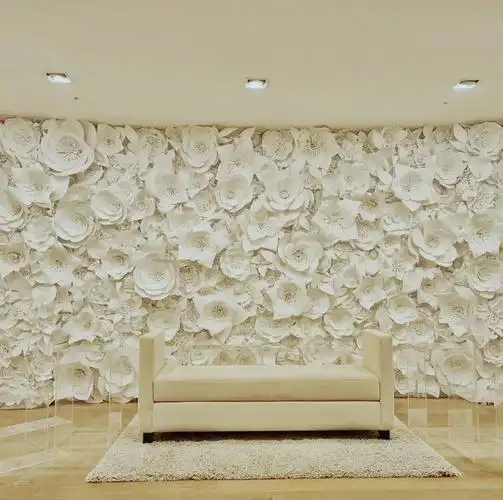 纸艺花墙070707flowerpaper