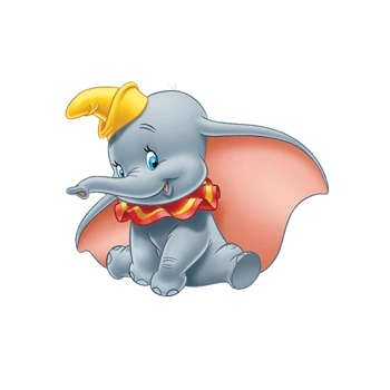 卡通可爱小飞象