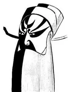 壁纸包拯脸谱简笔画 - 卡通脸谱简笔画 - 幼-10kb