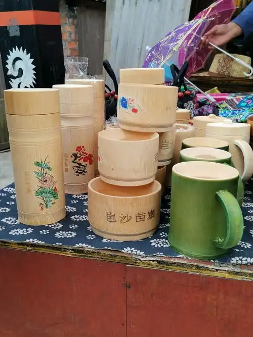 竹子做的工艺品