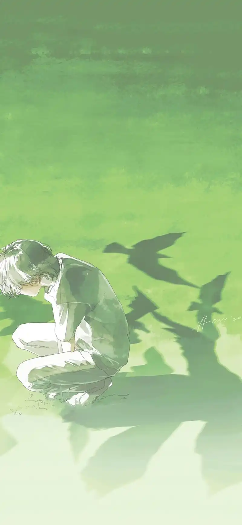 男生头像#动漫壁纸#插画##美少年