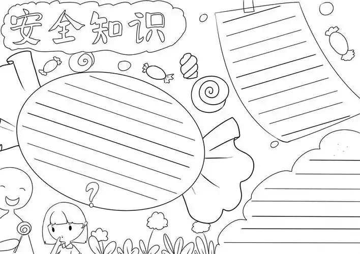 关于安全的手抄报简单关于安全的手抄报