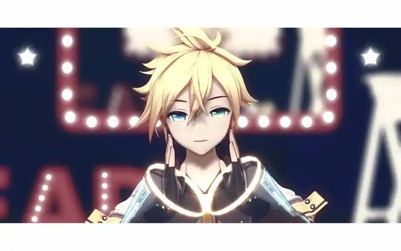 mmdロキyyb式十周年镜音len