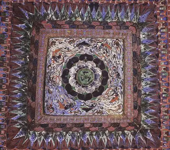 敦煌艺术鉴赏 | 莫高窟第407窟藻井