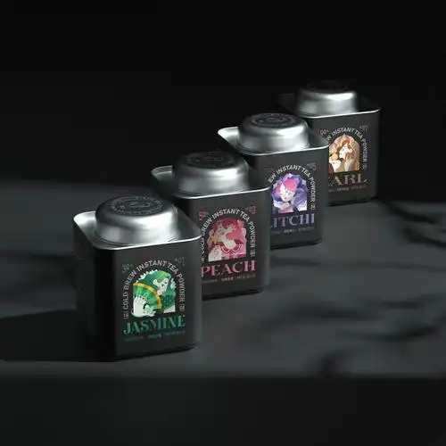 chafee则更多的从门店标识等延展设计的角度呈现落地后的茶咖品牌形象