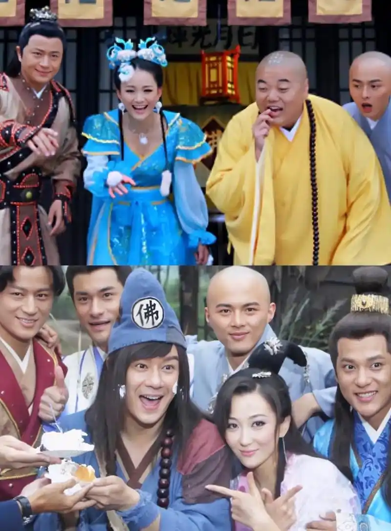 2010年上映的古装神话剧《活佛济公》三部曲中陈浩民饰演济公 - 抖音