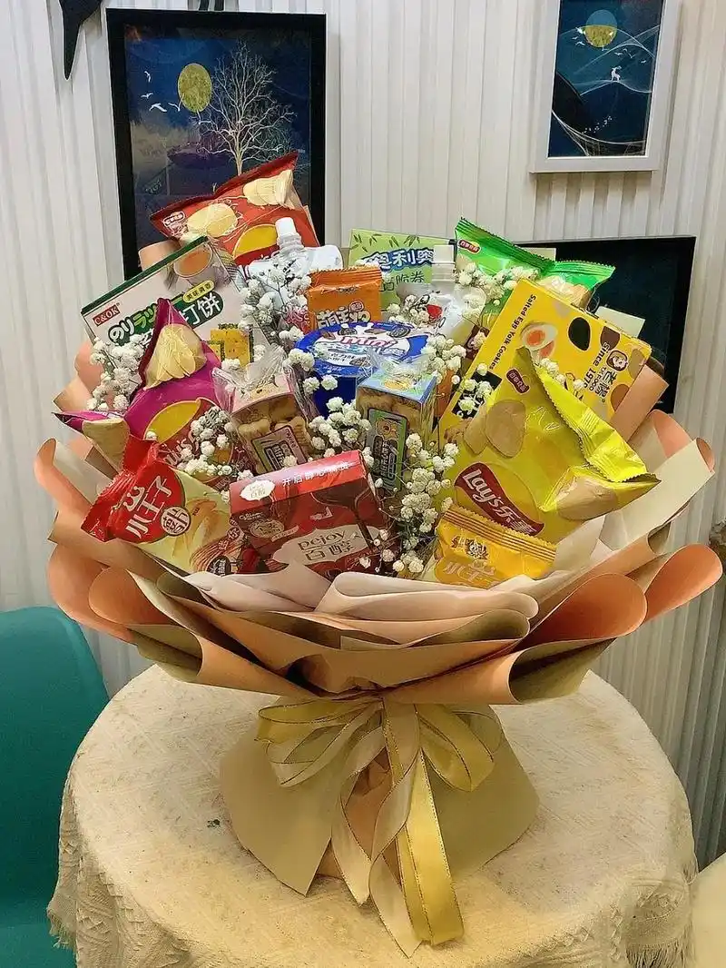 图片分享# #零食花束#  - 抖音