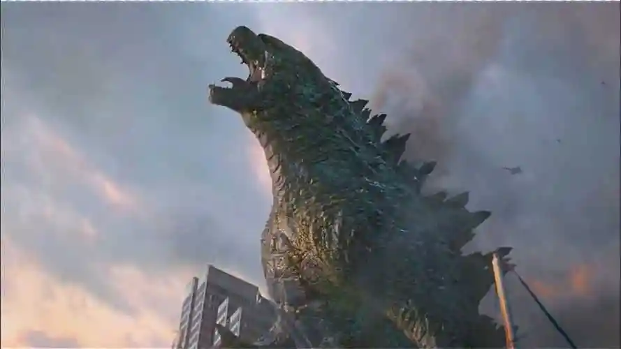 哥斯拉大龙摆尾,拍死幼年穆托,别提有多帅了