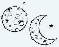 月球车 简笔画简笔画月亮的画法月球表面简笔画月球简笔画怎么画月球