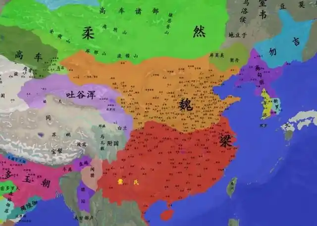 南朝梁是中国南北朝时期的南朝第三个朝代,由雍州刺史萧衍取代南齐