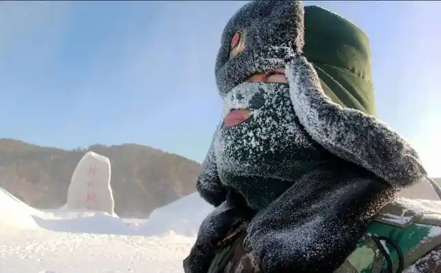 东北迎零下40度极寒!人民子弟兵一身冰霜,坚守边境线!