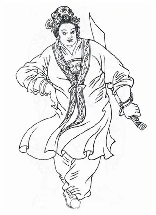 水浒传中的人物简笔画