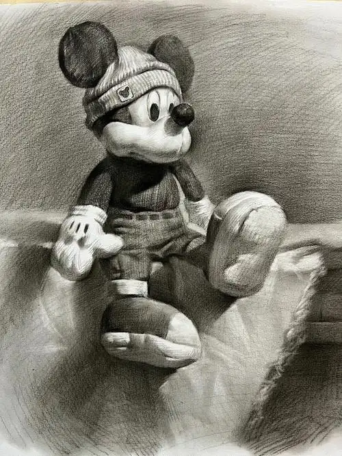 单个物体素描静物步骤