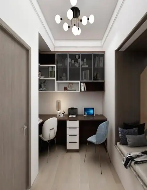 书房设计,书房书桌设计效果图,书房怎么设计好看