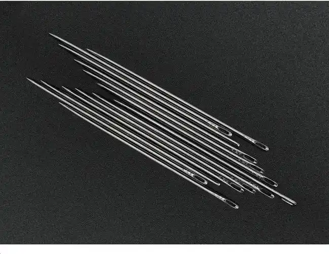 严选品质手缝针双燕针钢针家用缝衣服针缝被子针大眼针手工粗针特细针