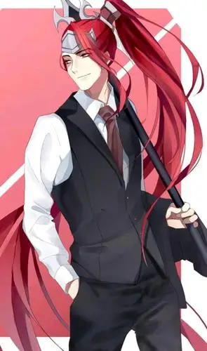 王者荣耀韩信超酷二次元插画,快戳进来看看