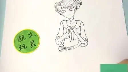 星学院之可爱的美星简笔画,喜欢的不要错过-娱乐-高清完整正版视频