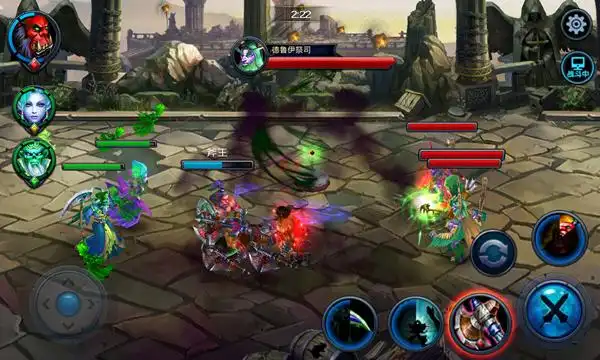 战斗操作_刀塔世纪_九游手机游戏