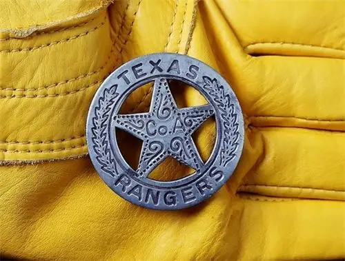 美国警徽 德州游骑兵胸章