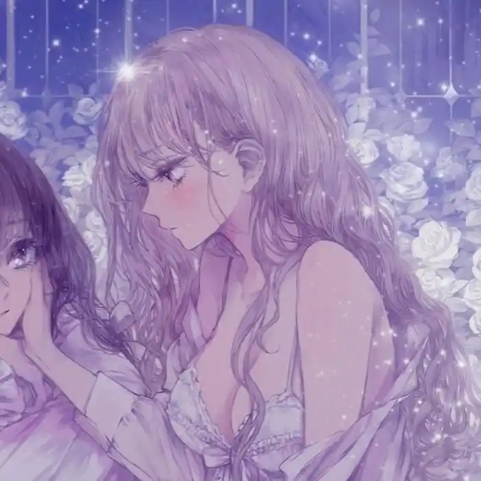 二次元小仙女闺蜜头像,风吹雨成花,时间追不上白马!